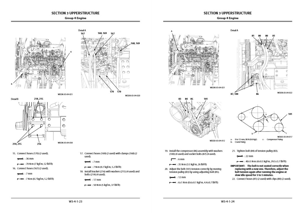 Hitachi ZX330-5A, Hitachi ZX350-5A Series Workshop Manual and Diagrams - Image 4