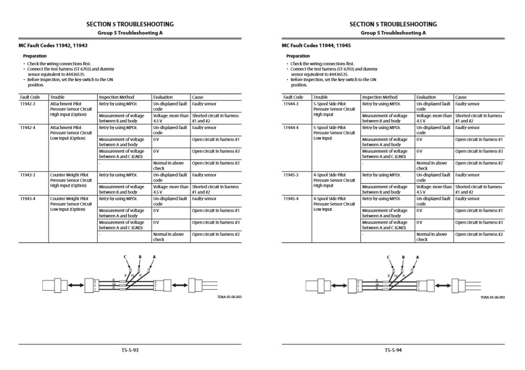 Hitachi ZX470-5B, Hitachi ZX520-5B Series Technical Manuals - Image 5