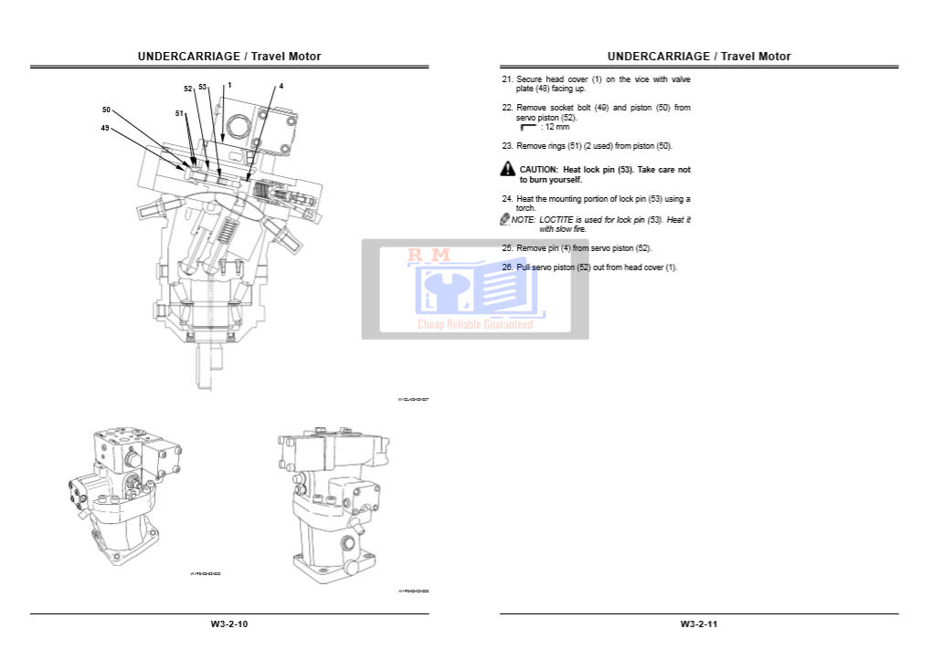 Hitachi Zaxis 130W Wheel Excavator Workshop Manual - Image 5