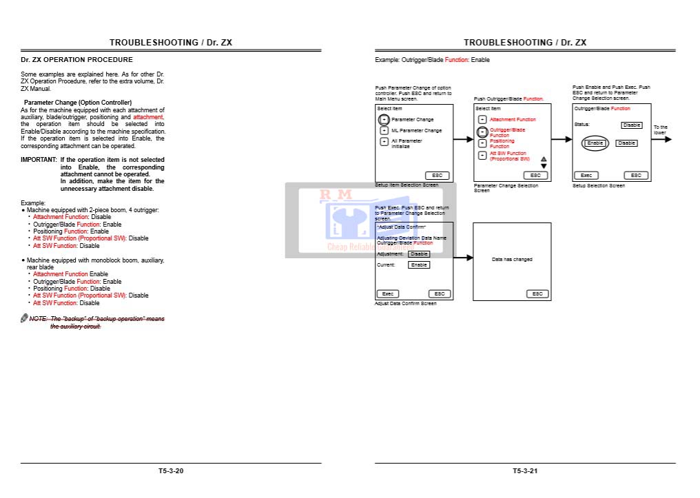 Hitachi ZX140W-3 Wheel Excavator Workshop Manual and Diagrams - Image 5