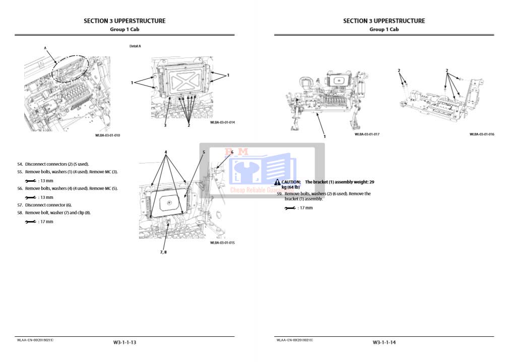Hitachi ZX140W-5B Wheel Excavator Workshop Manual - Image 5