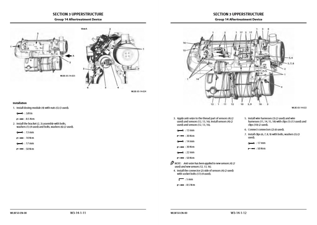 Hitachi ZX190W-6 Wheel Excavator Workshop Manual and Diagrams - Image 5