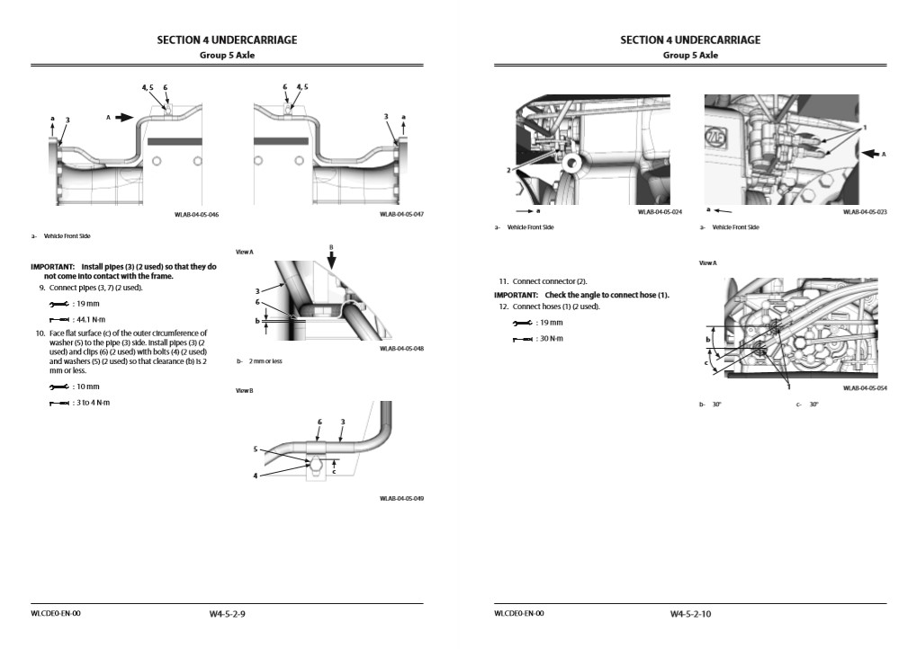 Hitachi ZX210W-5A Workshop Manual and Diagrams - Image 5