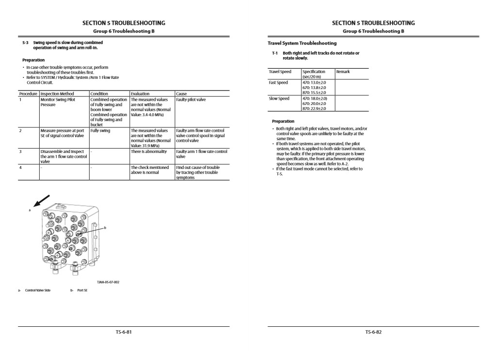 Hitachi ZX470-5B, Hitachi ZX520-5B Series Technical Manuals - Image 6