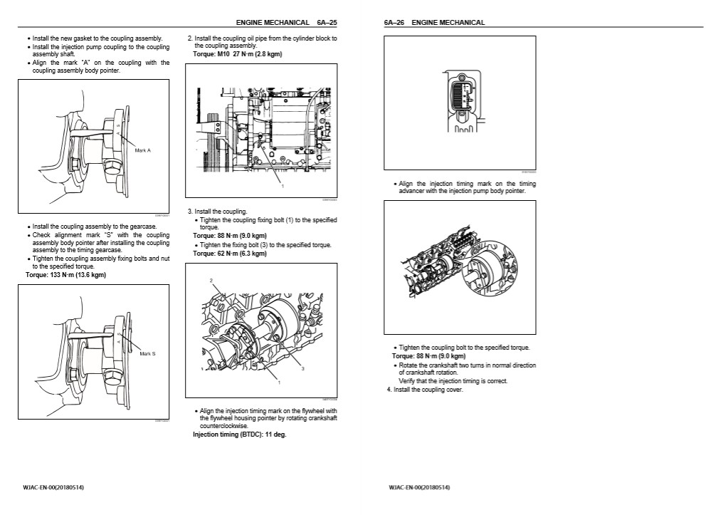 Hitachi ZX470-5G Series Workshop Manual and Diagrams - Image 6