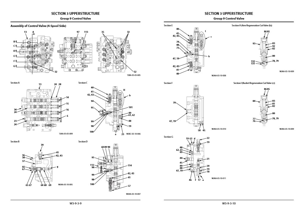 Hitachi ZX870-5A, Hitachi ZX890-5A Series Workshop Manual and Diagrams - Image 6
