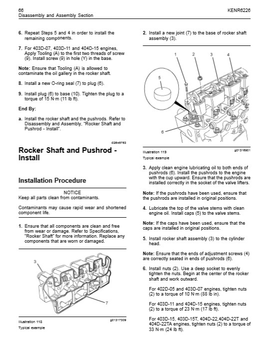 Perkins 402D, 403D and 404D Industrial Engines Operation and Maintenance Manual - Image 7