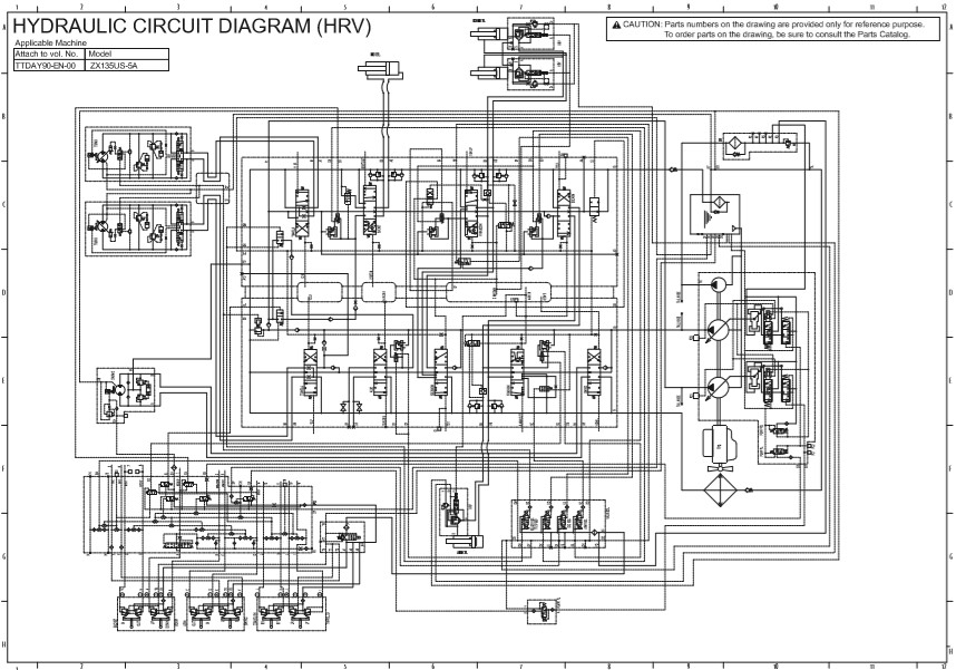 Hitachi ZX135US-5A Excavator Workshop Manual and Diagrams - Image 6