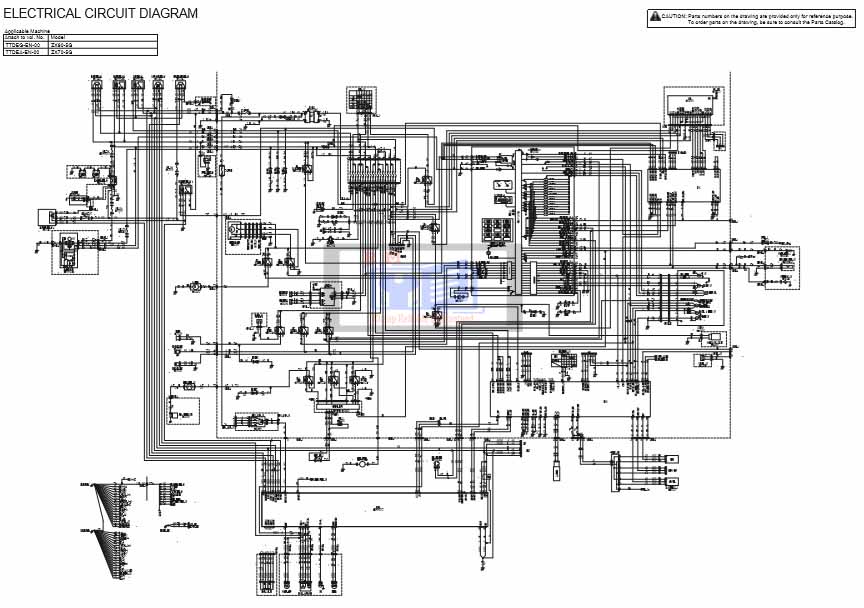 Hitachi ZX70-5G, Hitachi ZX70LC-5G Workshop Manual and Diagrams - Image 6