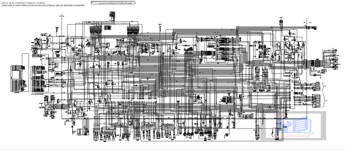 Hitachi ZX140W-3 Wheel Excavator Workshop Manual and Diagrams - Image 6