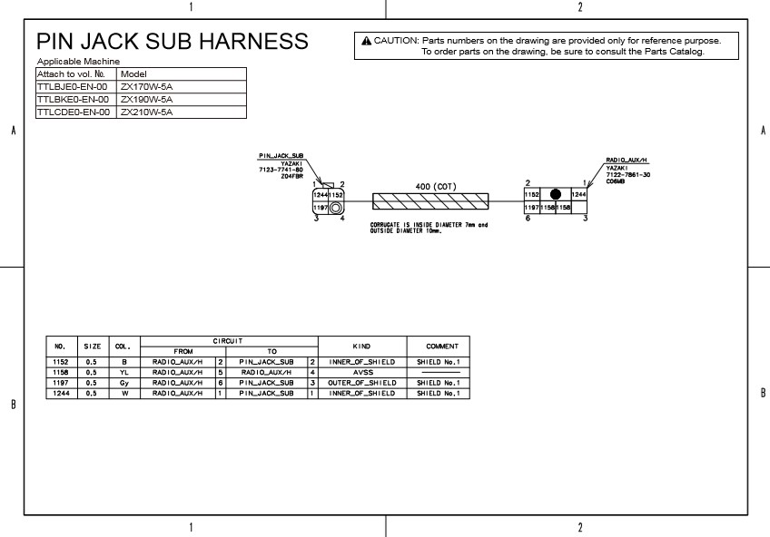 Hitachi ZX210W-5A Workshop Manual and Diagrams - Image 6