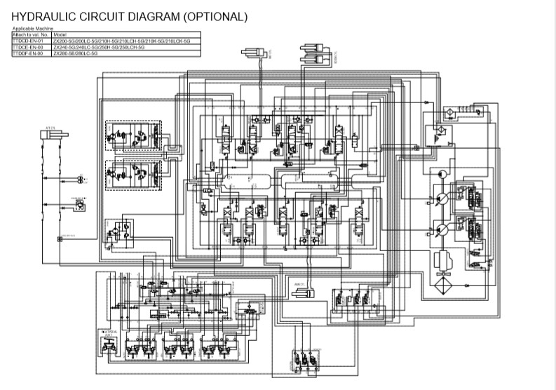 Hitachi ZX240-5G, Hitachi ZX250-5G Series Workshop Manual and Diagrams - Image 6