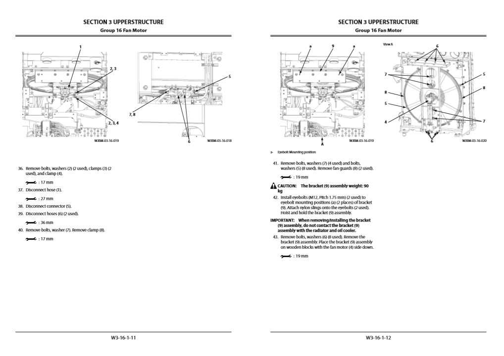 Hitachi ZX870-5A, Hitachi ZX890-5A Series Workshop Manual and Diagrams - Image 7