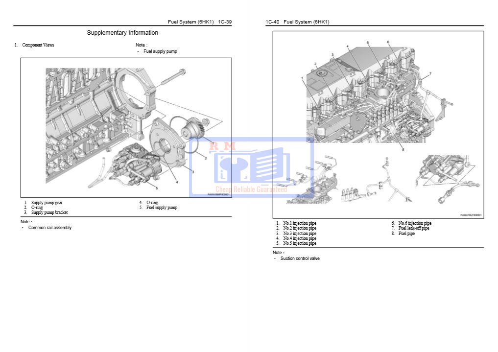 Isuzu 6HK1 Engine Interim Tier 4 Compatible Workshop Manual - Image 7