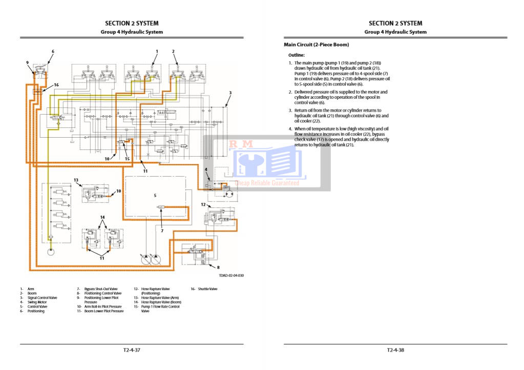 Hitachi ZX135US-5B Excavator Technical Manuals - Image 7