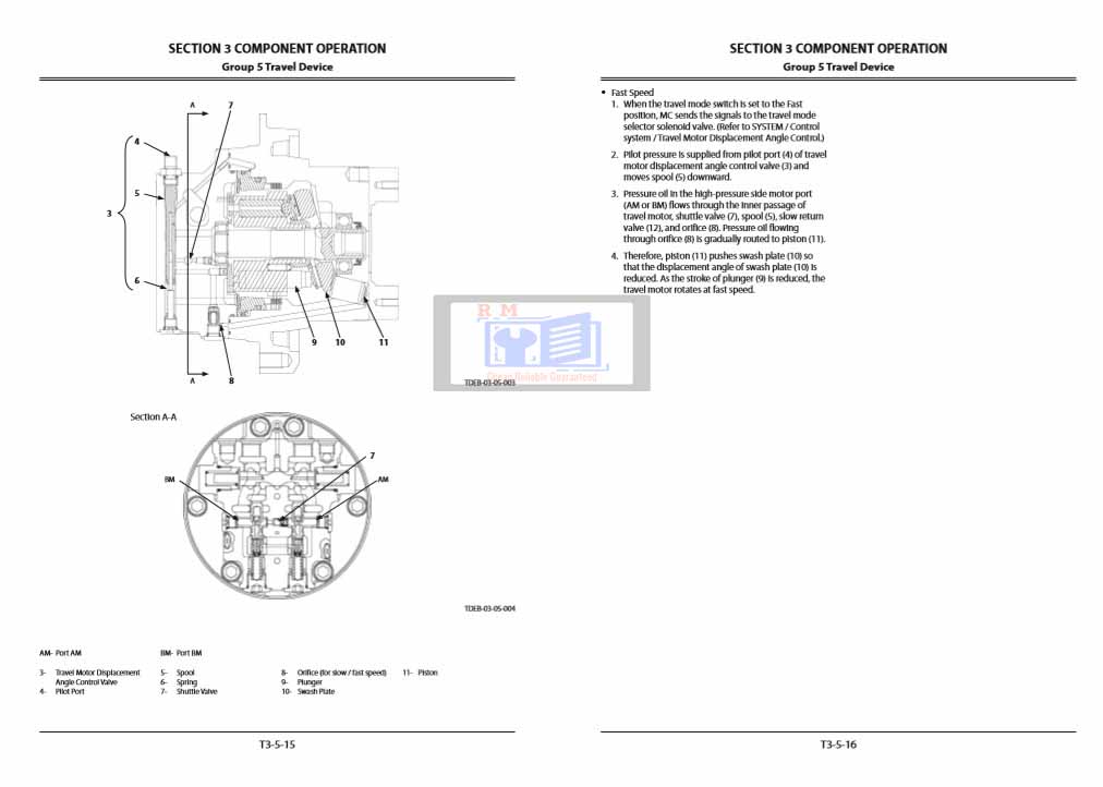 Hitachi ZX75US-5A, Hitachi ZX85US-5A Technical Manuals - Image 7