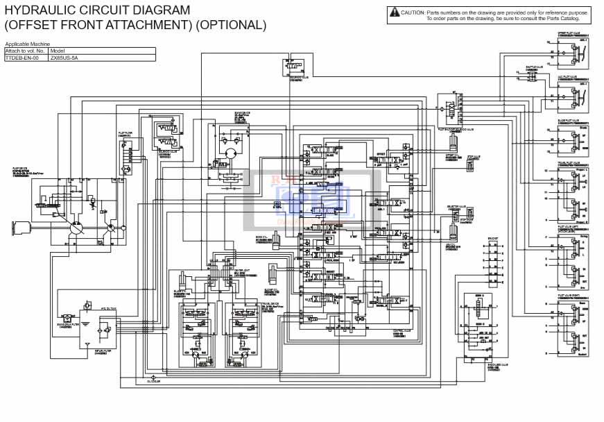 Hitachi ZX85USB-5A Workshop Manual and Diagrams - Image 7