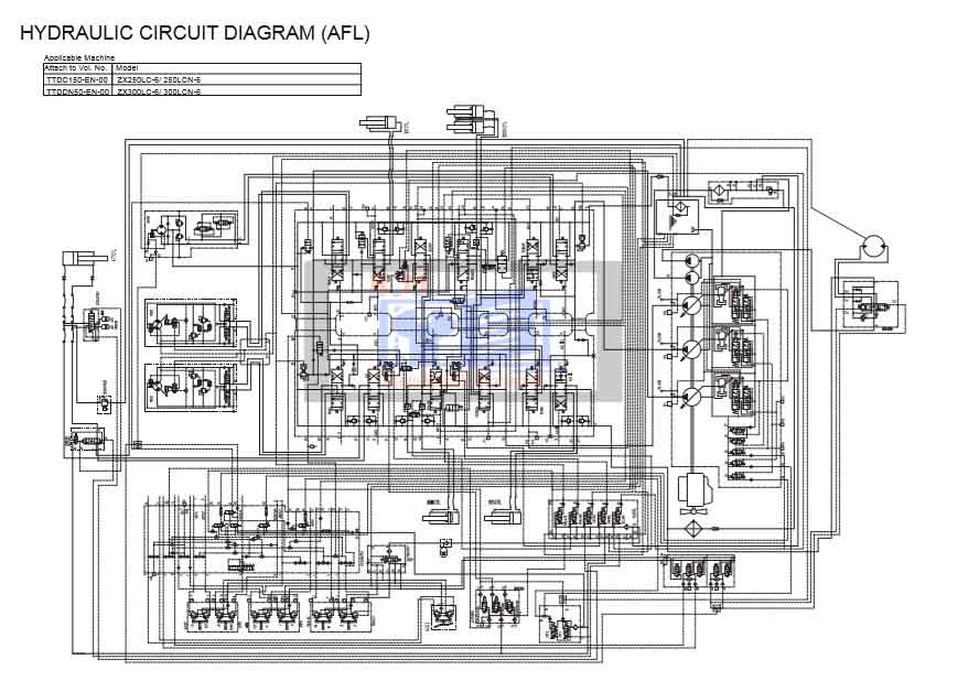 Hitachi ZX300LC-6, Hitachi ZX300LCN-6 Workshop Manual and Diagrams - Image 7