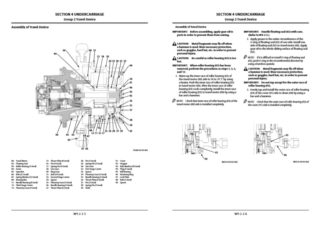 Hitachi ZX350LC-6, Hitachi ZX350LCN-6 Workshop Manual and Diagrams - Image 7