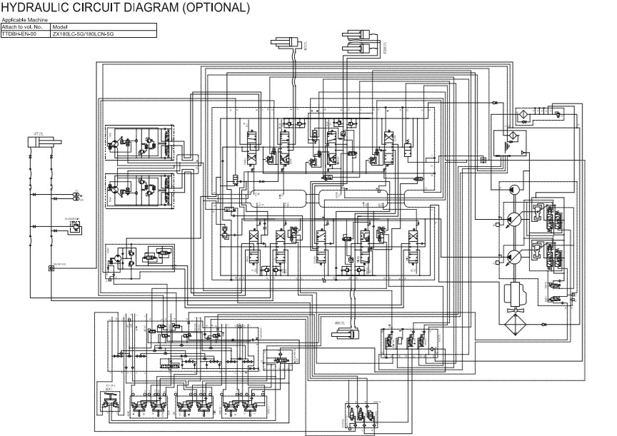 Hitachi ZX180LC-5G, Hitachi ZX180LCN-5G Workshop Manual and Diagrams - Image 7