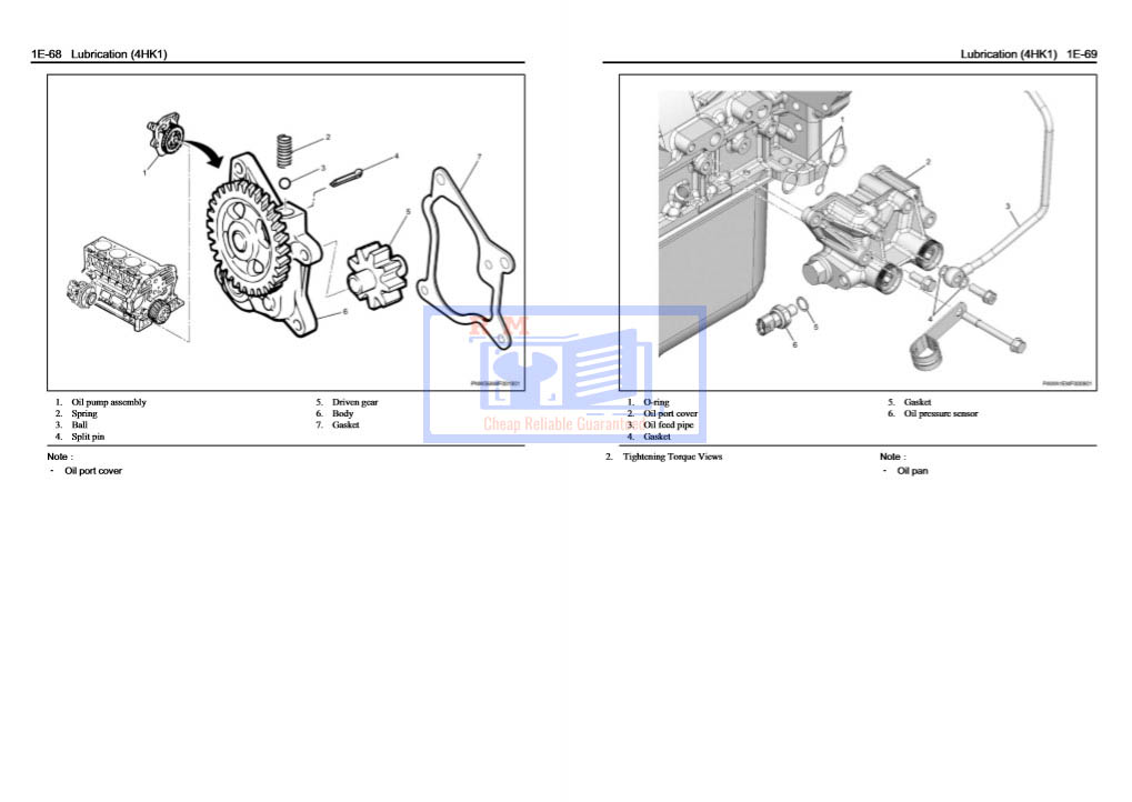 Isuzu 4HK1 Engine Interim Tier 4 Compatible Workshop Manual - Image 7