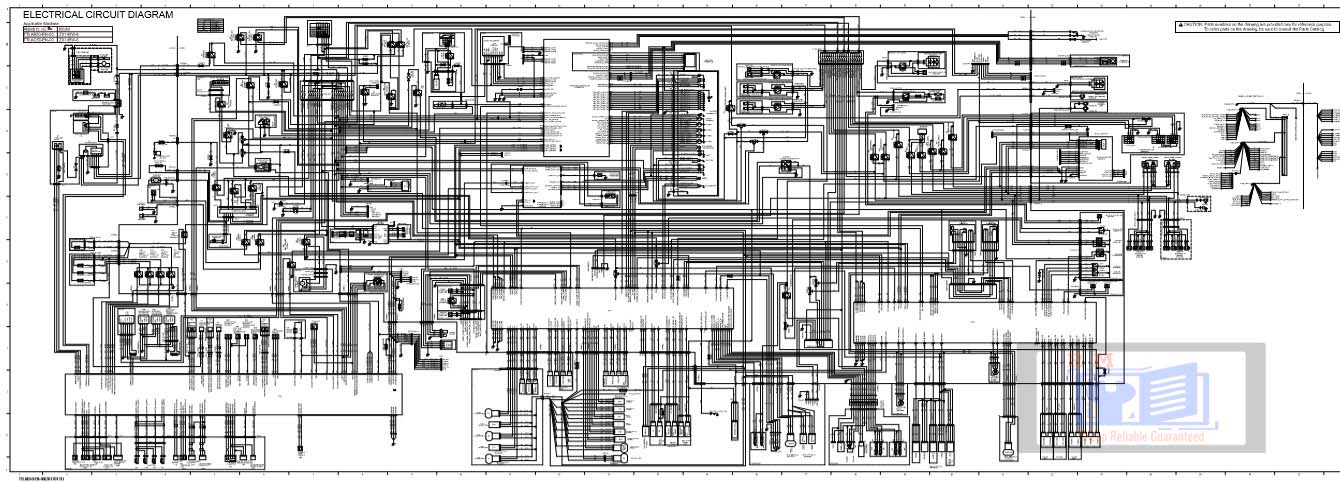 Hitachi ZX140W-6 Electrical and Hydraulic Diagrams - Image 4