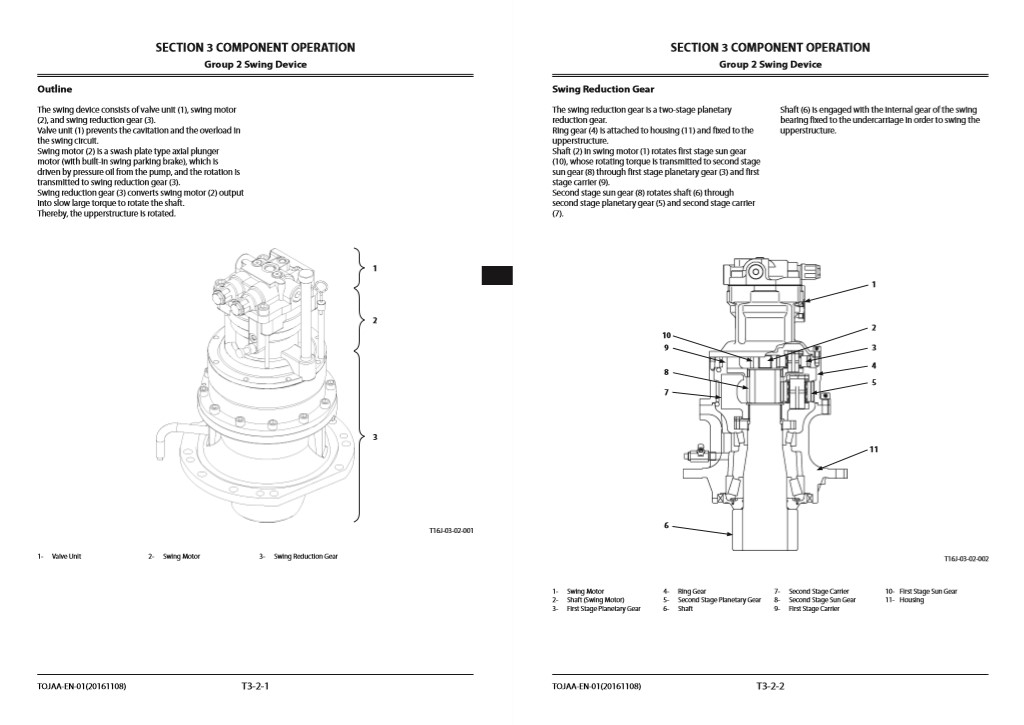 Hitachi ZX470-5B, Hitachi ZX520-5B Series Technical Manuals - Image 8