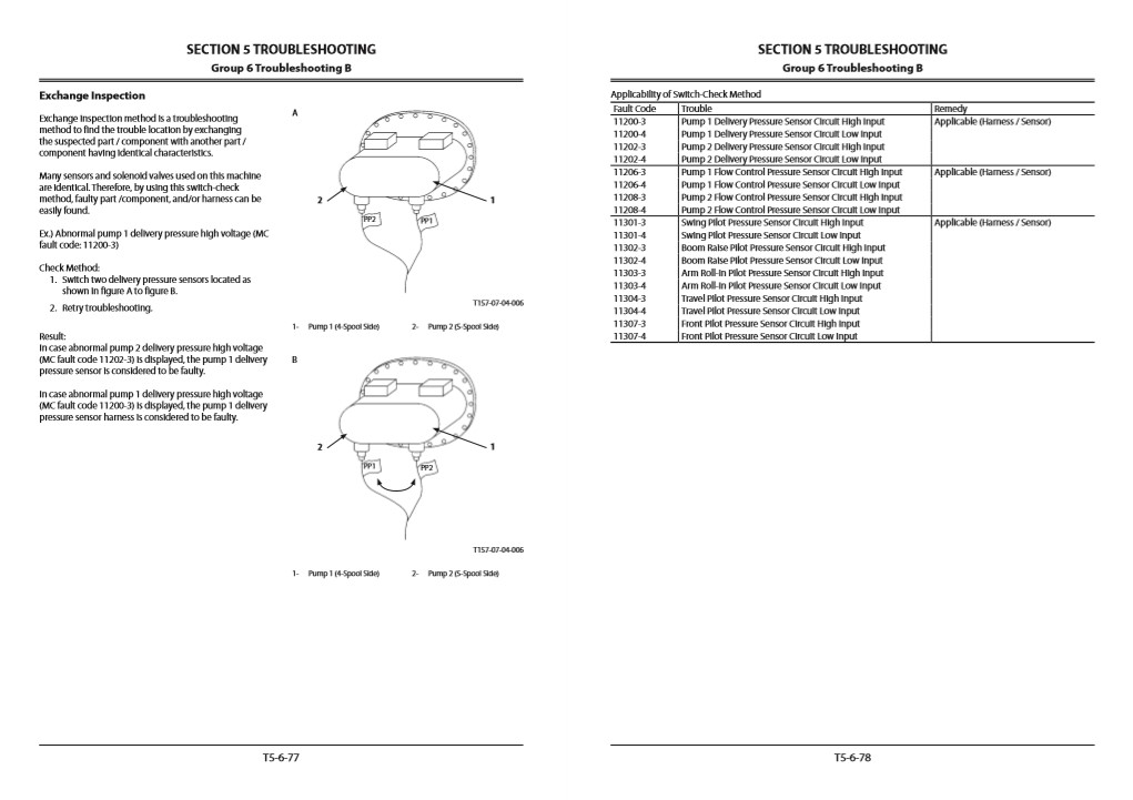 Hitachi ZX330-5G, Hitachi ZX350-5G Technical Manuals - Image 10