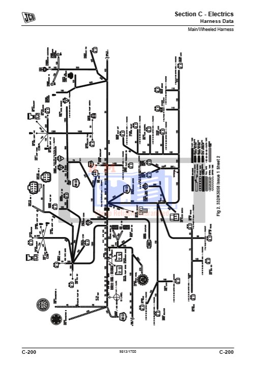 JCB JS Auto Range - Wheeled Excavators Service Repair Manual - Image 4