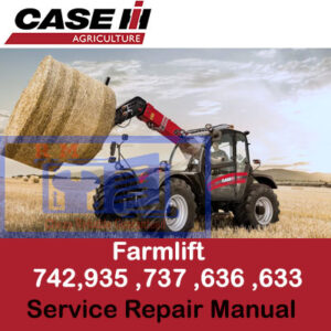 Comprehensive service manual for Case Farmlift 633, 636, 737, 742, and 935, covering repair and maintenance guidelines