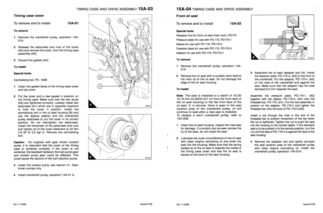Case G4.0 Engine and Case G4.0T Engine 4 Cylinder Engines Service Repair Manual - Image 3