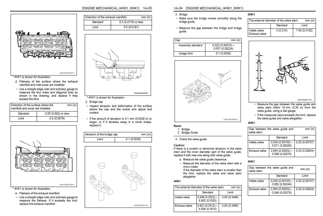 Isuzu 4HK1-6HK1 Engine Related with Case Product Service Repair Manual - Image 3
