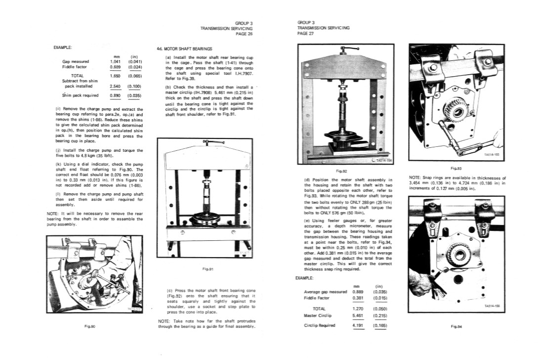 Case Hydrostatic Transmission Service manual - Image 3