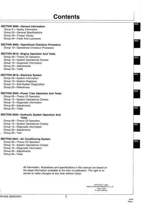 Hitachi LX100-2, Hitachi LX120-2, Hitachi LX150-2 Wheel Loader Technical Manual - Image 3