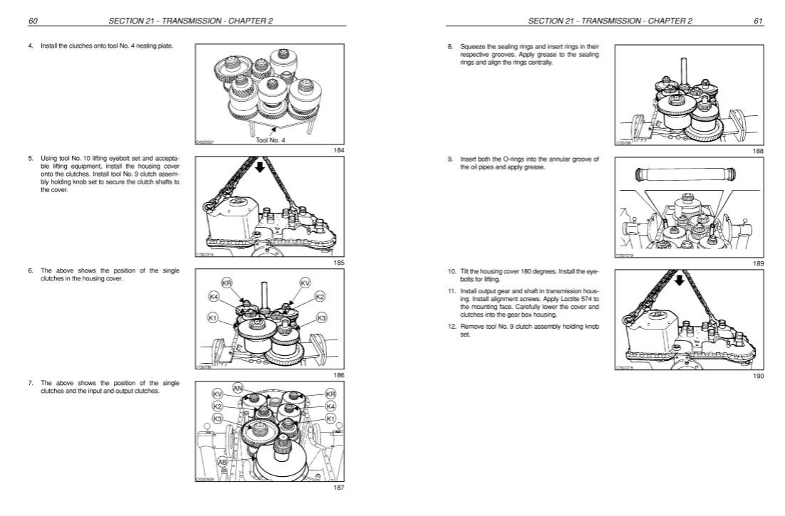 Case 325 Articulated Truck Service Repair Manual - Image 4