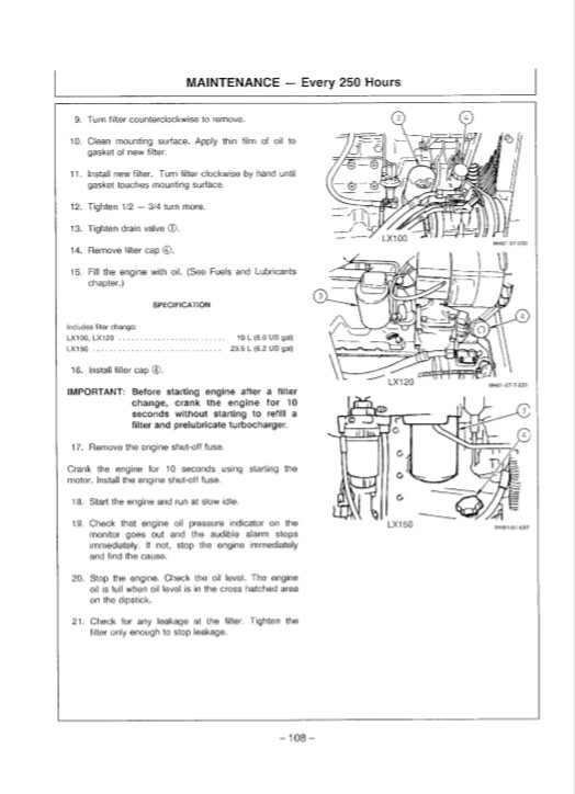 Hitachi LX100-2, Hitachi LX120-2, Hitachi LX150-2 Wheel Loader Operators Manual - Image 4