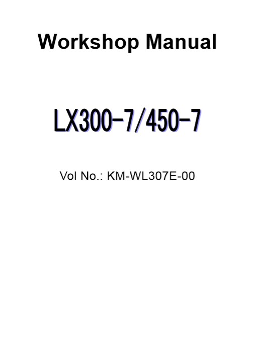 Hitachi LX300-7, Hitachi LX450-7 Wheel Loaders Workshop Manual - Image 2