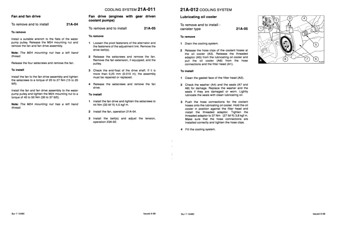 Case G4.0 Engine and Case G4.0T Engine 4 Cylinder Engines Service Repair Manual - Image 5