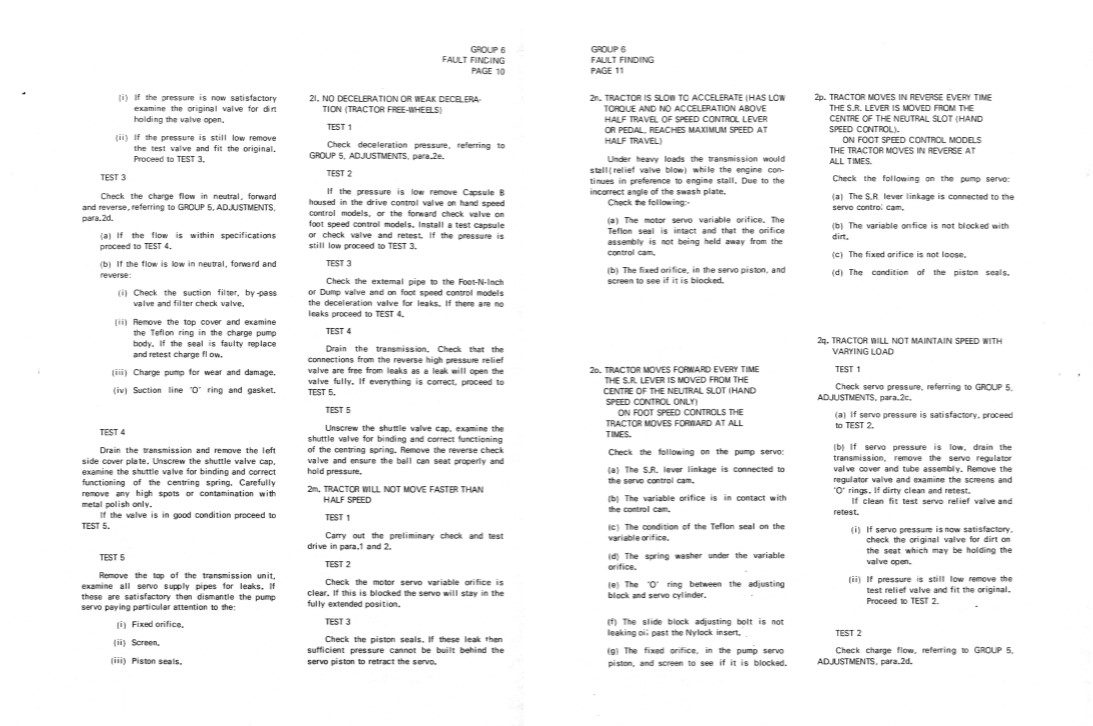 Case Hydrostatic Transmission Service manual - Image 5