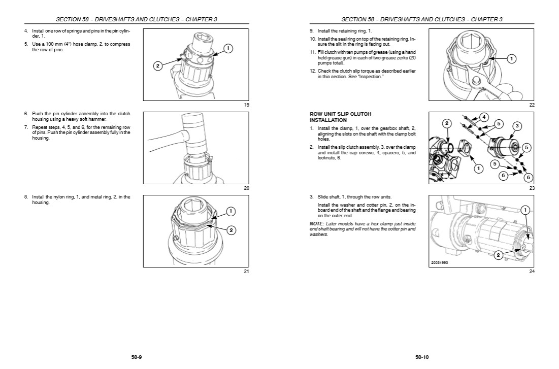 Case 2400 Series Corn head Service Repair Manual - Image 5