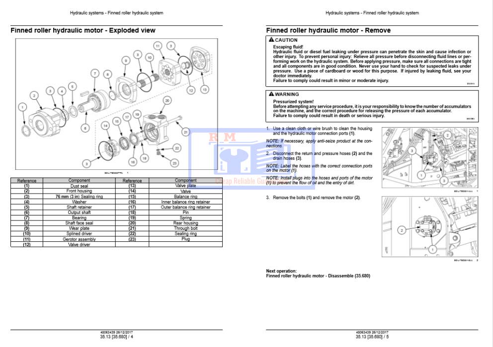 Case IH a8800mr Sugar Cane Harvester Service Manual - Image 5