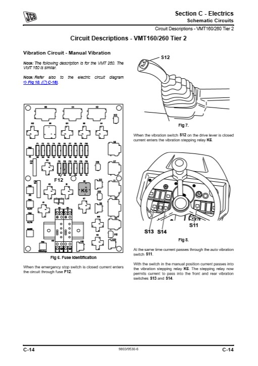 JCB VMT160, JCB VMT260 Roller Service Repair Manual - Image 7