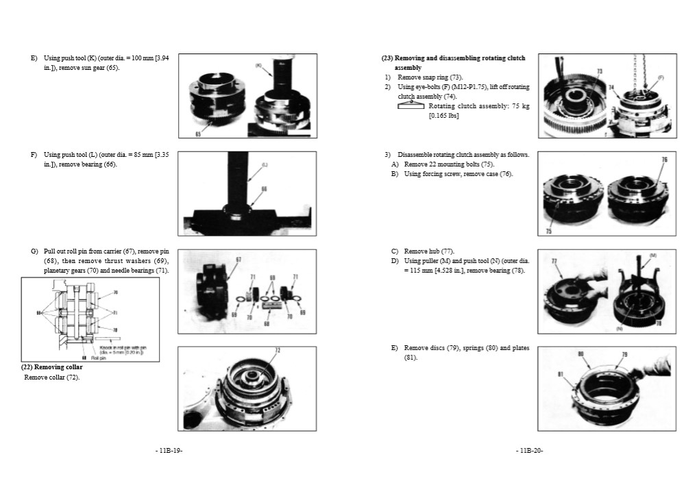 Hitachi LX300-7, Hitachi LX450-7 Wheel Loaders Workshop Manual - Image 4