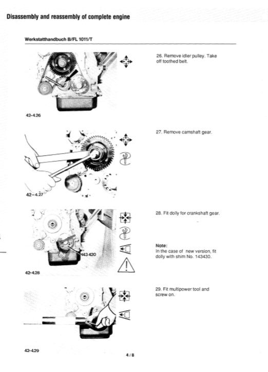 Deutz 1011t Engine Service Workshop Manual - Image 5