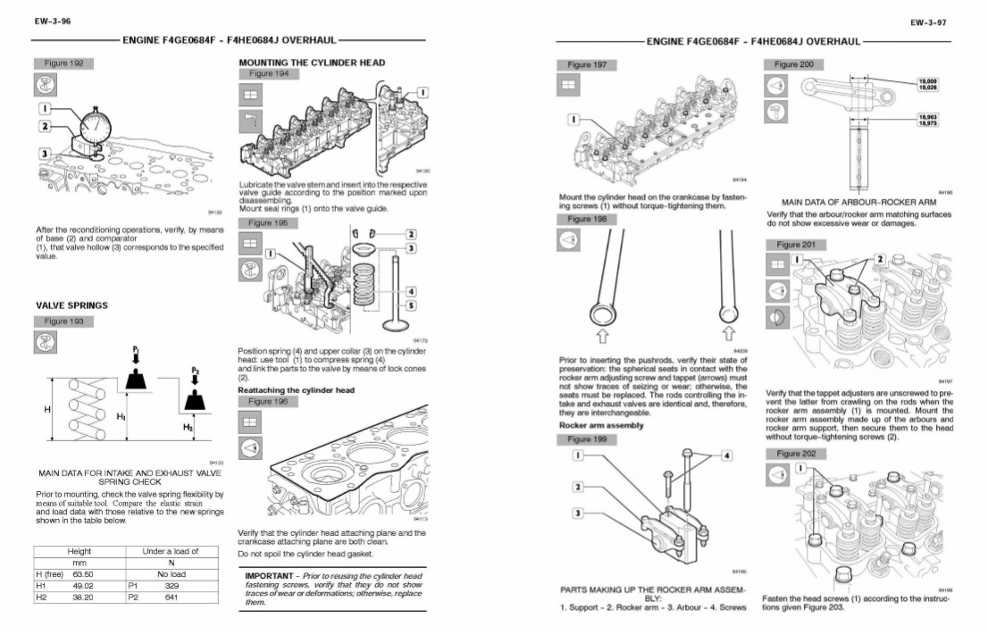 Case 668T-M2 Engine and Case 668T-E2 Engine Service Repair Manual - Image 5