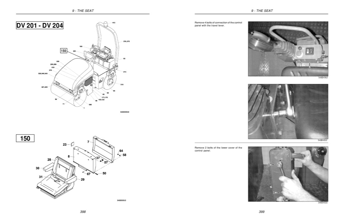 Case DV201, Case DV202, Case DV204 Rollers Service Repair Manual - Image 6