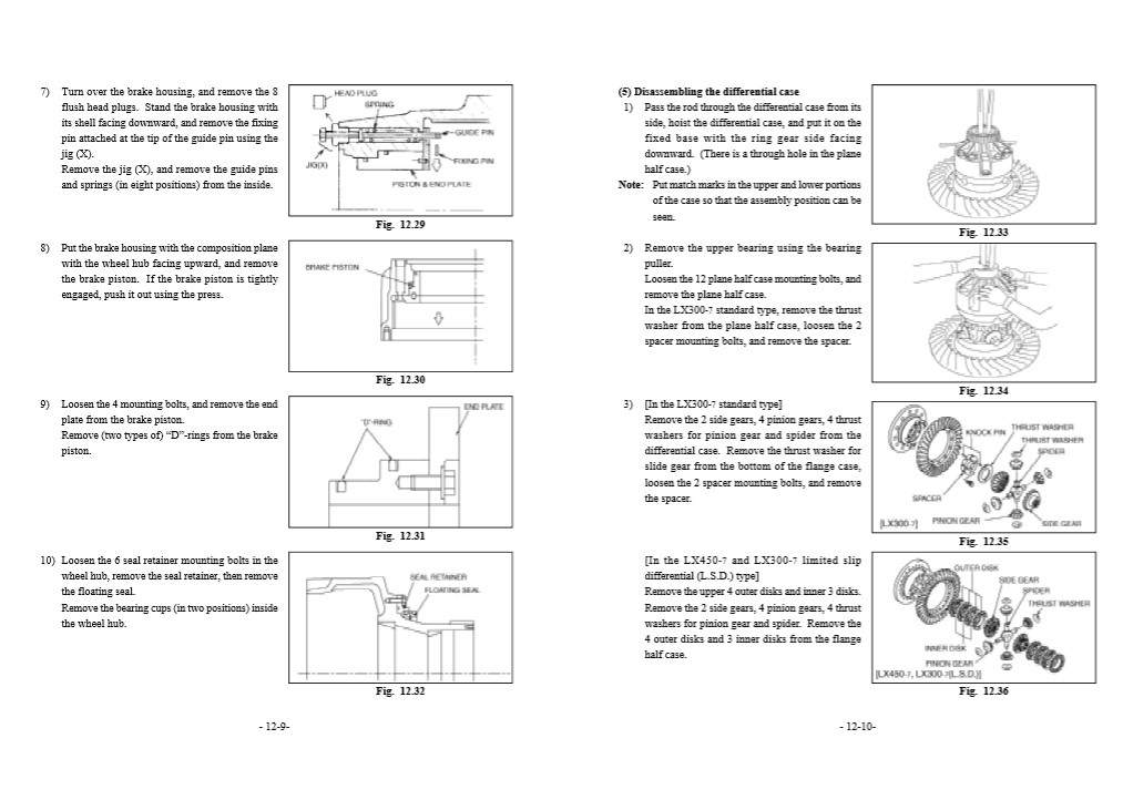 Hitachi LX300-7, Hitachi LX450-7 Wheel Loaders Workshop Manual - Image 5