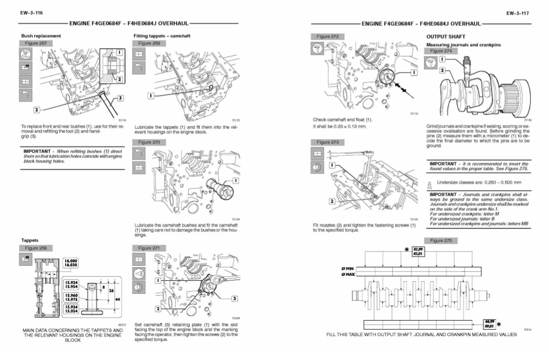 Case 668T-M2 Engine and Case 668T-E2 Engine Service Repair Manual - Image 6