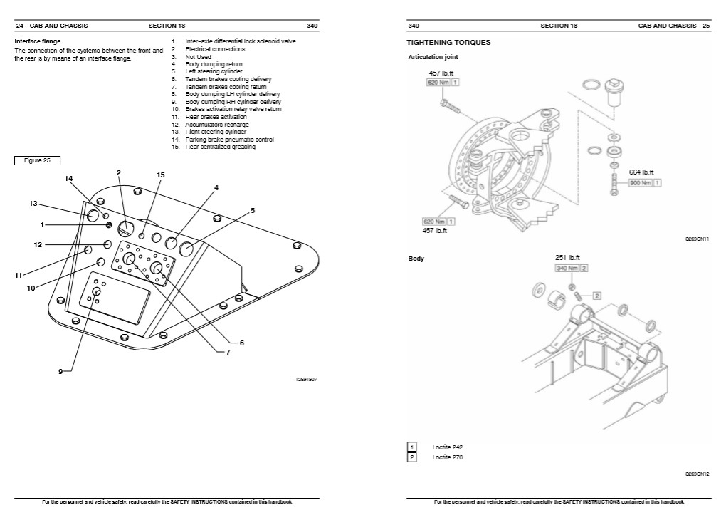 Case 340 Articulated Truck Service Repair Manual - Image 7