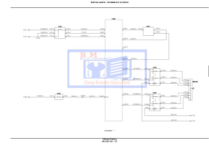 Case 85C, Case 95C, Case 105C Tractors Service Repair Manual - Image 7